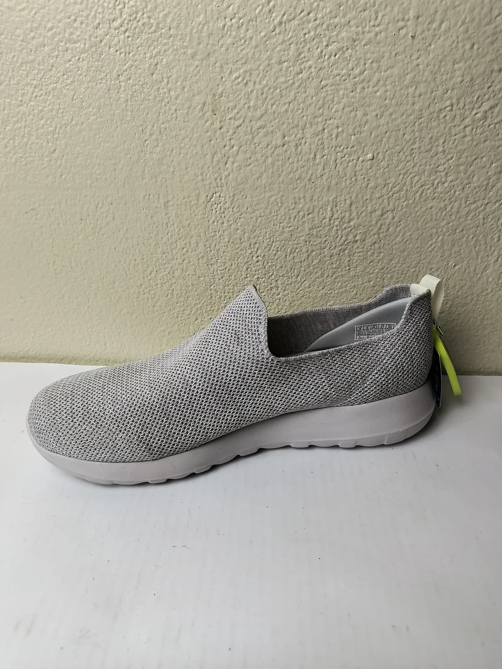 Skechers GOwalk Slip-On Mesh Walking Shoes - Off White - 9